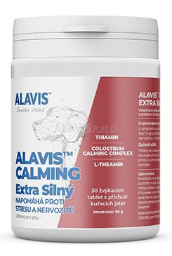 Alavis Calming Extra silný pro psy 96g 30tbl