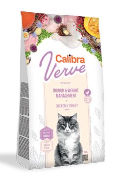 Calibra Cat Verve GF Indoor&Weight Chicken  3,5kg