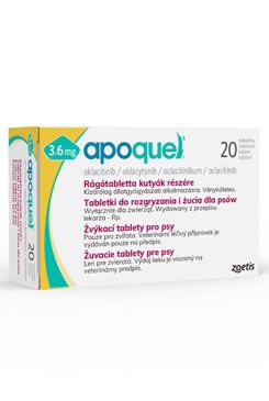 Apoquel Chewable 3,6mg 20tbl PRODEJ POUZE V ORDINACI