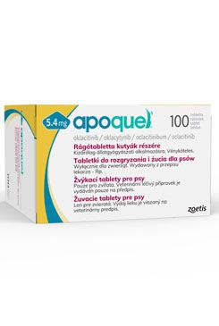 Apoquel Chewable 5,4mg 100tbl PRODEJ POUZE V ORDINACI