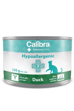 Calibra VD Cat  konz. Hypoallergenic Duck 200g