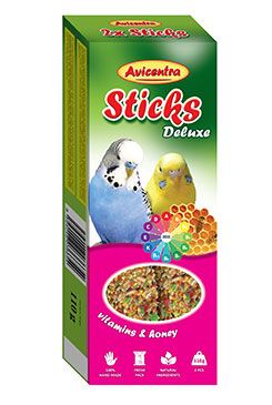 Avicentra tyčinky andulka - vitam.+med 2ks