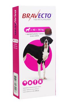 Bravecto TBL XL 1400mg 1x1tbl  (pes 40-56kg) PRODEJ POUZE V ORDINACI