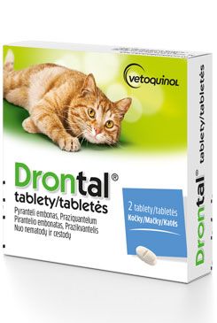 Drontal pro kočky 2tbl