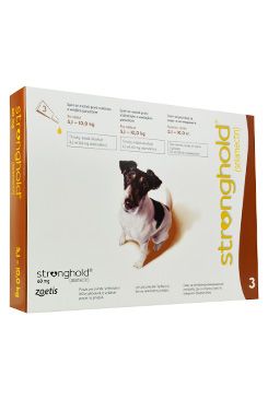Stronghold 12% 0,5ml 3 tuby pro malé psy PRODEJ POUZE V ORDINACI