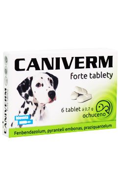 Caniverm forte 0,7g 6tbl