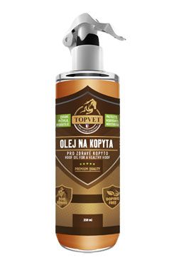 Olej na kopyta - pro zdravé kopyto TOPVET 250ml